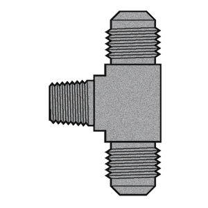 SAE 45° x SAE 45° x NPTF Male